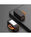 PW-55 4xUSB 22.5W LCD Göstergeli Kordonlu Kamp Işıklı 50.000mAh Powerbank