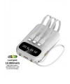 PW-97 2.4A LCDli 1xUSB-A Dahili Mikro Type-C Lightning 10.000mAh Powerbank