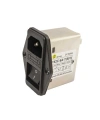 PX2C-6A EMI Filtre 6A Anahtarlı Erkek Power Soketi - Sigorta Yuvalı