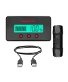 PZEM-033 8-120V Pil Voltaj Kapasite Göstergesi + 50A Şönt + 1m USB Kablo
