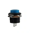 R13-507 16mm Yaylı Push Buton - Mavi