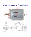 R140 1.5 - 6 V DC Arduino Mikro Oyuncak Hobi Motoru 1 Adet