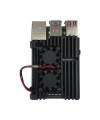 Raspberry Pi 4 Çift Fanlı Alüminyum Kasa Soğutucu