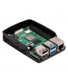 Raspberry Pi 4 Lisanslı Muhafaza Kutusu - Siyah