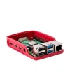 Raspberry Pi 4 Muhafaza Kutusu - Beyaz Kırmızı