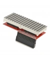 Raspberry Pi Dot Nokta Vuruşlu LED Ekran Matrix Modülü