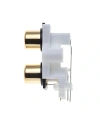 RCA-209 3.5mm Stereo RCA Jack Dişi - PCB Tip