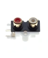 RCA-209 3.5mm Stereo RCA Jack Dişi - PCB Tip