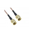 RG316 RPSMA SMA Erkek-Erkek Konnektör Kablo 100cm