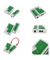 RJ11 RJ45 Cat 5-6 İnternet LAN Kablo Test Cihazı