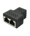 RJ45 1-to-2 Dişi Çoklayıcı Ethernet Konnektörü