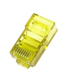 RJ45 Cat5 Cat6 8P8C Erkek Soket - Sarı