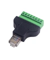 RJ45 Erkek - 8 Pin Vidalı Terminal Dönüştürücü Adaptör