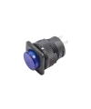 RL16-504A 16MM Plastik 2 Pin Anahtarlı Buton Mavi