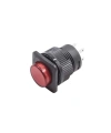 RL16-504A 16MM Plastik 4 Pin Anahtarlı Buton Kırmızı