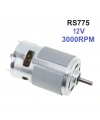 RS775 Dc Motor 12v 3000Rpm
