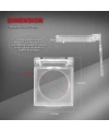 S-019 19mm Yaylı Buton Koruma Kapağı DPC-19