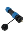 SD13 2 Pin 13mm Su Geçirmez Konnektör Takımı - Panel Tipi