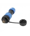 SD16 6 Pin 16mm Su Geçirmez Konnektör Takımı - Panel Tipi