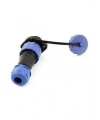 SD16 9 Pin 16mm Su Geçirmez Konnektör Takımı - Flanşlı Panel Tipi