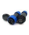 SD20 2 Pin 20mm Su Geçirmez Konnektör Takımı