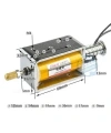 Selenoid Bobin 24V 2kg İtme Motoru 34mm