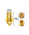 SMA Dişi - MMCX-KK Dişi Coaxial Konnektör