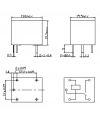 Songle 9V Minyon Spot Röle SRD-09VDC-SL-C