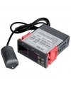 STC-3028 220V LCD Ekranlı Problu Termostat Dijital Sıcaklık Kontrol Cihazı