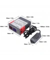 STC-3028 220V LCD Ekranlı Problu Termostat Dijital Sıcaklık Kontrol Cihazı