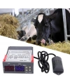 STC-3028 220V LCD Ekranlı Problu Termostat Dijital Sıcaklık Kontrol Cihazı