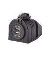 Su Geçirmez USB Şarj Modülü 2x 5V 2.1A