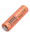 Supex 14500 3.7V 900mAh Li-ion Şarjlı Pil (Başlı)