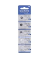 Supex CR1025 3V Lityum Düğme Pil - 5li Kart