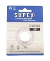 Supex CR2320 3V Lityum Düğme Pil Tekli Kart