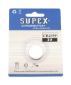 Supex CR2330 3V Lityum Düğme Pil Tekli Kart