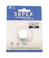 Supex CR2477 3V Lityum Düğme Pil Tekli Kart