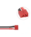 T-Plug Dişi - Krokodil Dönüştürücü Kablo 14AWG 50cm