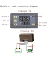 T3230 12V 20A Programlanabilir Dijital LED Ekranlı Zamanlayıcı Gecikme Rölesi