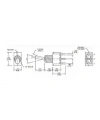 T80-T ON-ON 3-Pin Yaylı Toggle Switch