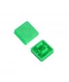 Tact Switch Kapağı Kare Yeşil - 10x10x5mm