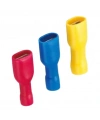 Tam İzoleli Dişi Faston Tip Kablo Ucu GFFD-1488 0.50-1.50mm Kırmızı 200 Adet