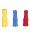 TBD - 1040 0.5-1.5mm2 İzoleli Soket Tipi Dişi Terminal Kablo Ucu Kırmızı 100 Adet