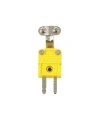 TC1-SR-Erkek - NiCr-Ni Termokupl Fiş Sarı