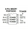 TC4428 DIP-8 Mosfet Sürücü Entegresi