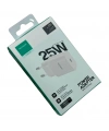TECHSON 25W Type-C Adaptör Şarj Başlığı Beyaz S10C25B