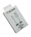 TECHSON Type-C 2.4A Hızlı Şarj Kablo USB 3.0 Veri Aktarımı 1m C08-T