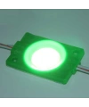 Tekli Su Gerçimez Cob Led Modülü - Yeşil 12V 2.4W