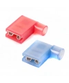 TFDEB - 1861 0.5-1.5mm2 Tam İzoleli Polyamid Bayrak Tip Terminal Kablo Ucu Kırmızı 100 Adet