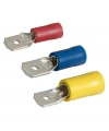 TFE - 2488 1.5-2.5mm2 İzoleli Erkek Faston Tip Kablo Ucu Mavi - 200 Adet